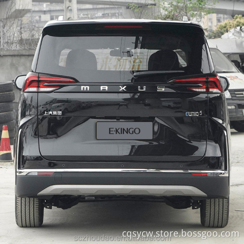 China In stock SAIC electric car vehicle 56 seats mpv MAXUS EUNIQ 5 used car high quality new energy car for business use van